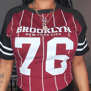 "Brooklyn 76" Jersey Top